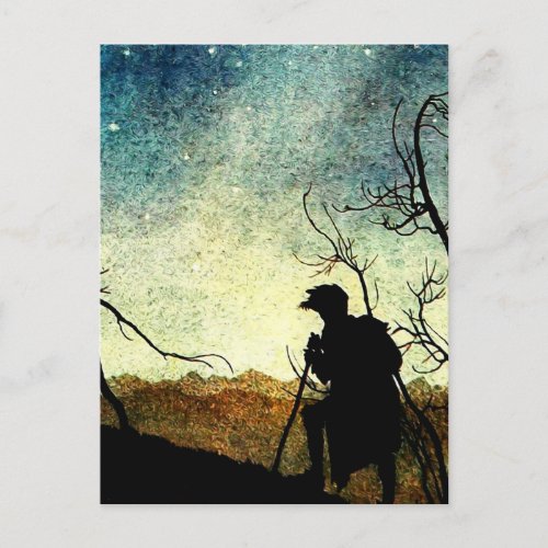 The Stars That Nature Hung by Arthur Rackham Postcard