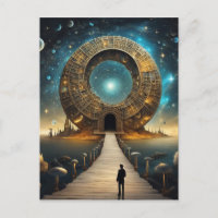 The stars wheel around the central point of the sp