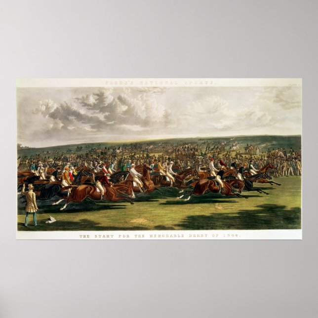 The Start of the Memorable Derby Poster (Front)