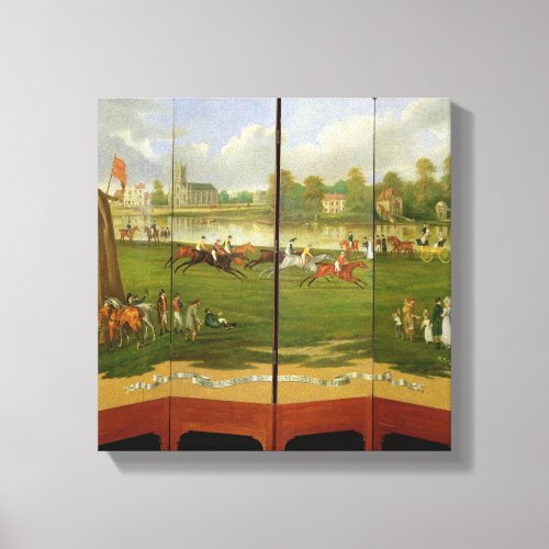 The Start of the Race for the Clarence Gold Cup at Canvas Print