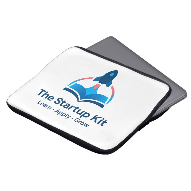 The Startup Kit | Neoprene Laptop Sleeve (13") (Front Top)