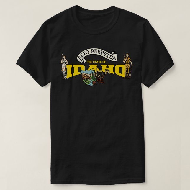 The State of Idaho gift T-Shirt (Design Front)