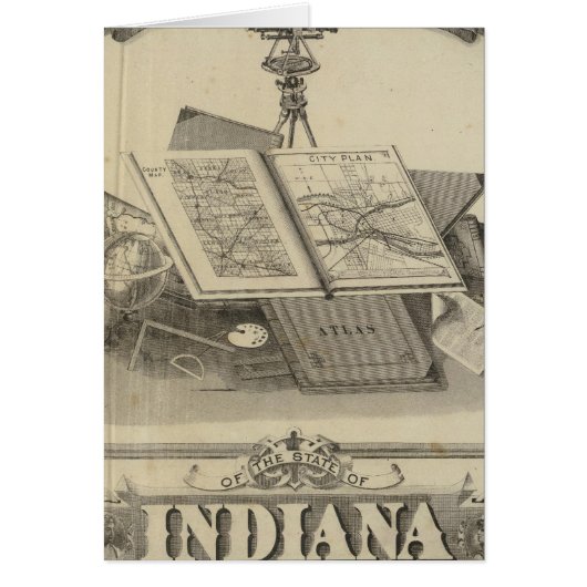 The State of Indiana Cards (Front)