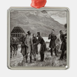 The State of Ireland Metal Ornament
