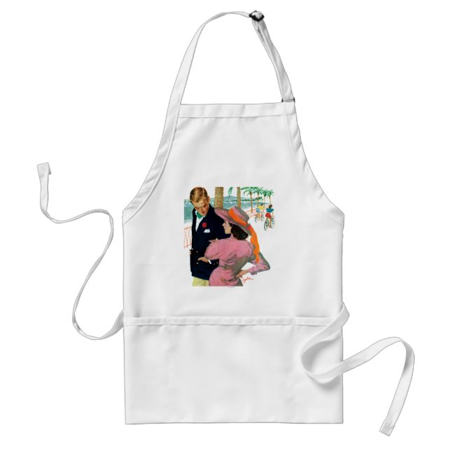 The Stategy of Love Adult Apron (Front)