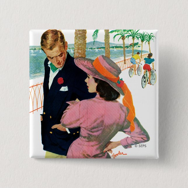 The Stategy of Love Button (Front)