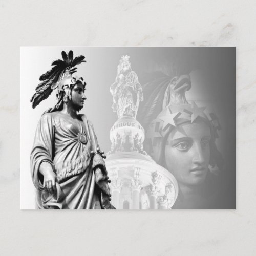 The Statue of Freedom US Capitol Postcard