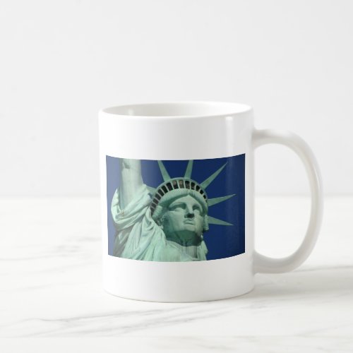 The Statue Of Liberty At New York City Coffee Mug