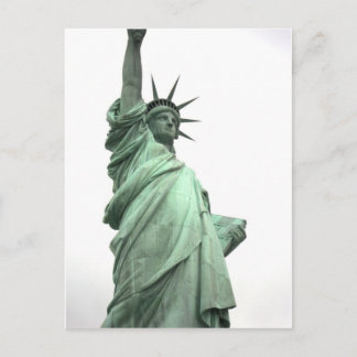 The Statue of Liberty in New York Harbor Postcard
