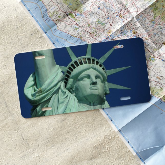 The Statue of Liberty License Plate (In Situ)