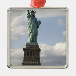 The Statue of Liberty on Liberty Island in New Metal Ornament