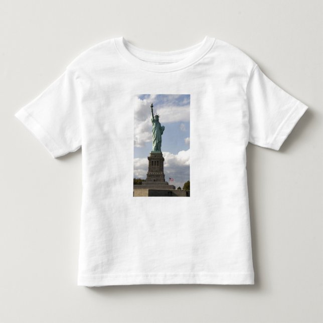 The Statue of Liberty on Liberty Island in New Toddler T-shirt (Front)
