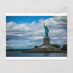 Statue Of Liberty Quote Postcard E41 