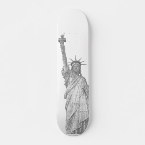 The Statue of Liberty Skateboard Deck