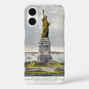 The Statue of Liberty, The Great Bartholdi Statue iPhone 16 Case