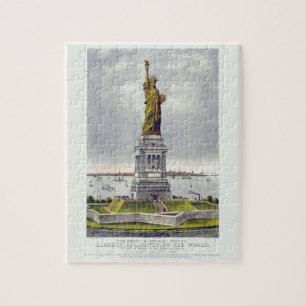 The Statue of Liberty, The Great Bartholdi Statue Jigsaw Puzzle
