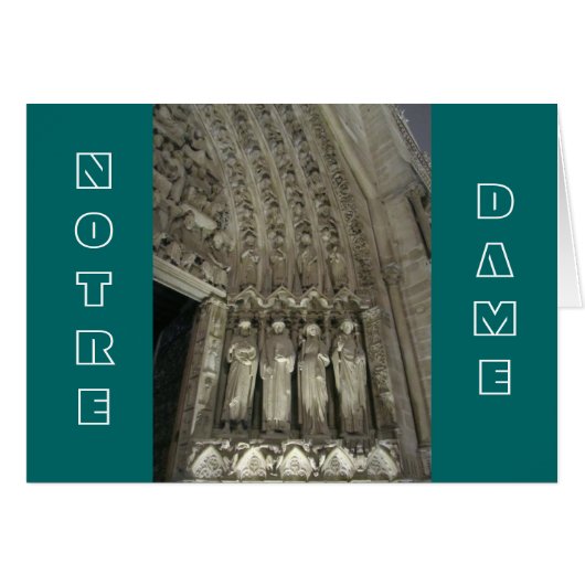 The Statutes of Notre Dame Cards (Front Horizontal)