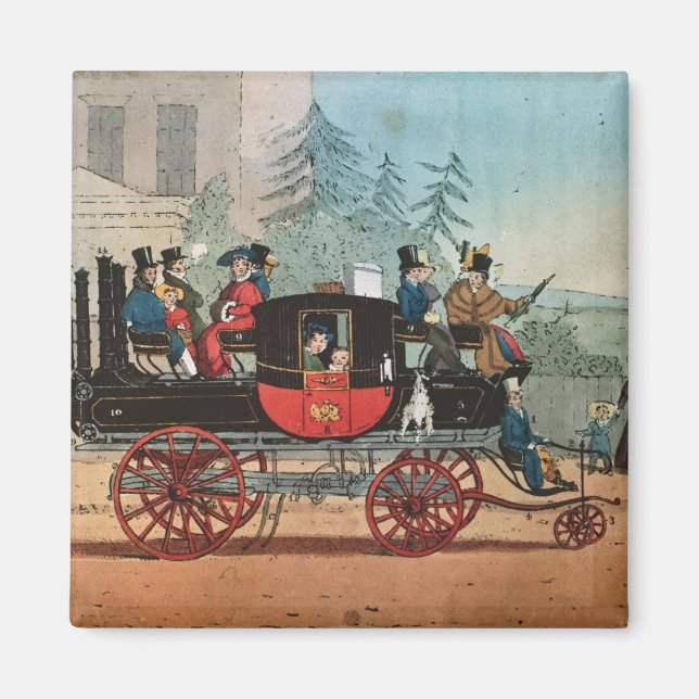 The Steam Coach Magnet (Front)