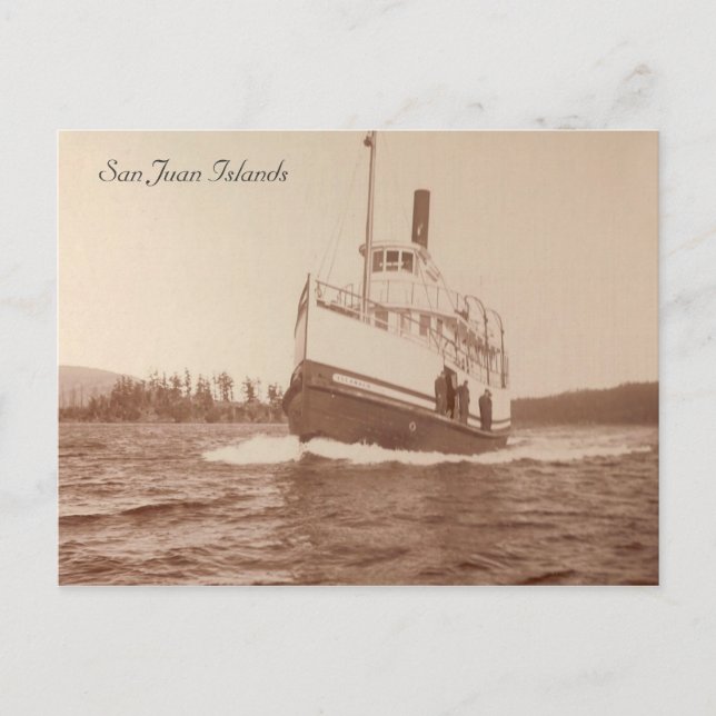 The Steamboat Islander Postcard (Front)