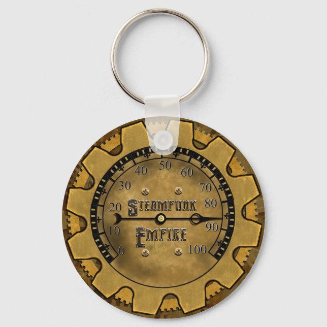The Steampunk Empire Key Holder Keychain (Front)