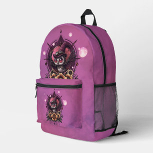The Steampunk Owl: Guardian of Secrets. Printed Backpack