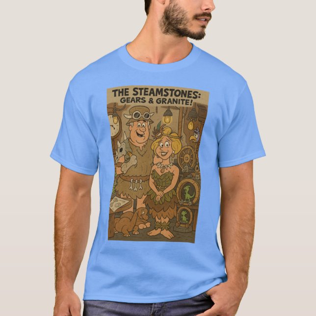 The Steamstones boy friend T-Shirt (Front)