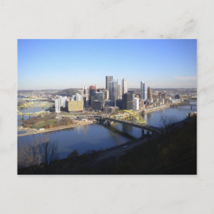 The Steel City Pittsburgh, PA Postcard