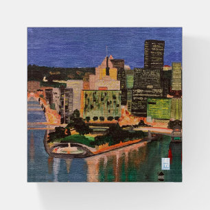 The Steel City Pittsburgh Pennsylvania Paperweight