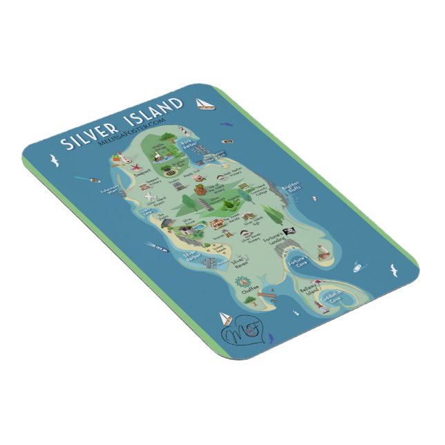 The Steeles on Silver Island Flexible Magnet (Right Side)