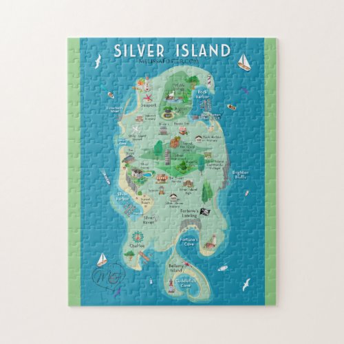The Steeles on Silver Island Jigsaw Puzzle