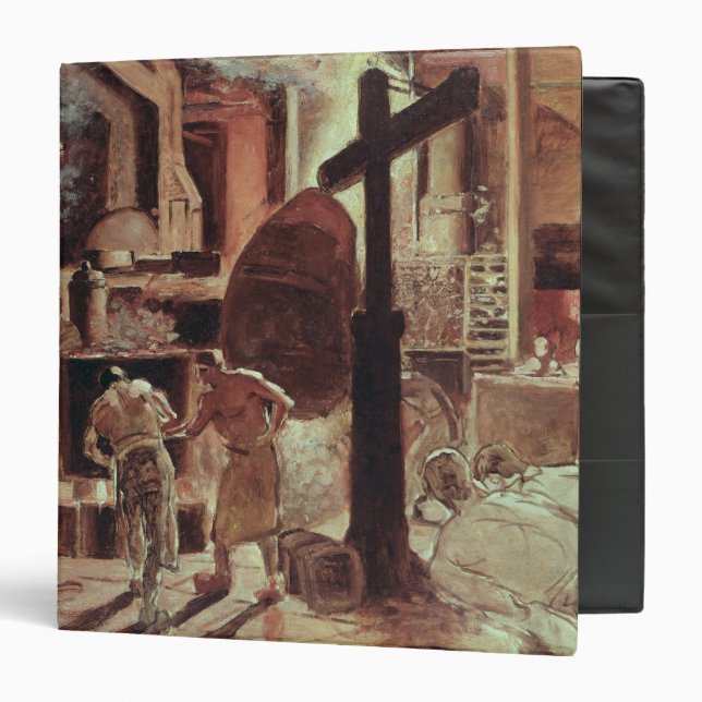 The Steelworks 3 Ring Binder (Front/Inside)