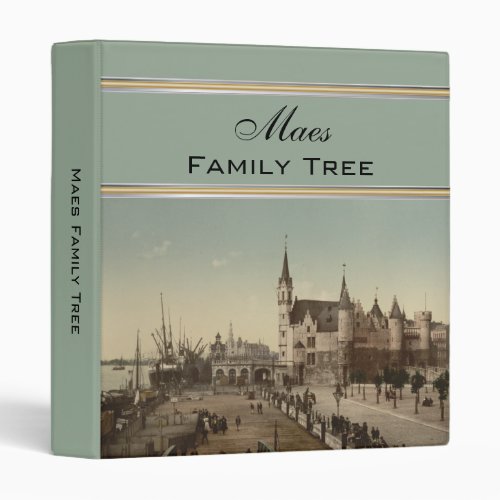 The Steen Antwerp Belgium Family Tree Binder