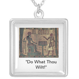 The Stele Of Revealing! Silver Plated Necklace