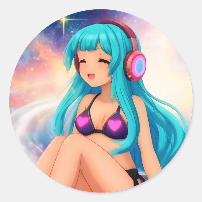 The Stellargroove Mizaki Sticker #01  (Front)