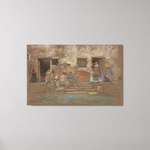 The Steps  Canvas Print