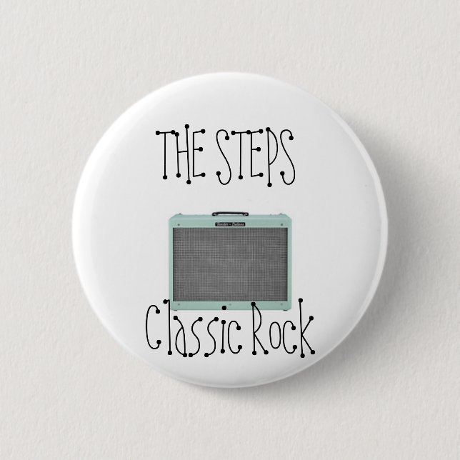 The Steps Pinback Button (Front)