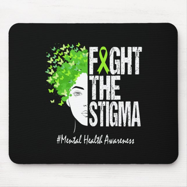 The Stigma Mental Health Awareness 1  Mouse Pad (Front)