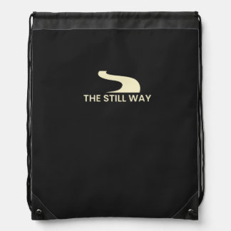 The Still Way Drawstring Backpack