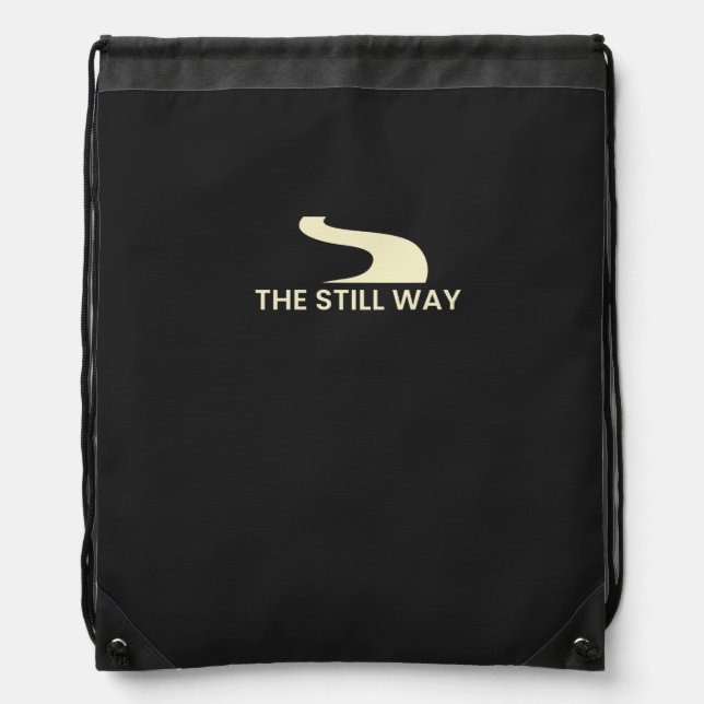 The Still Way Drawstring Backpack (Front)