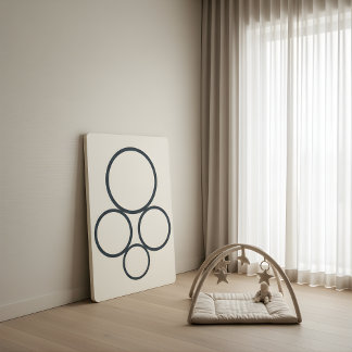 The Stillness of Orbits™ Calm Visual Environment  Foam Board