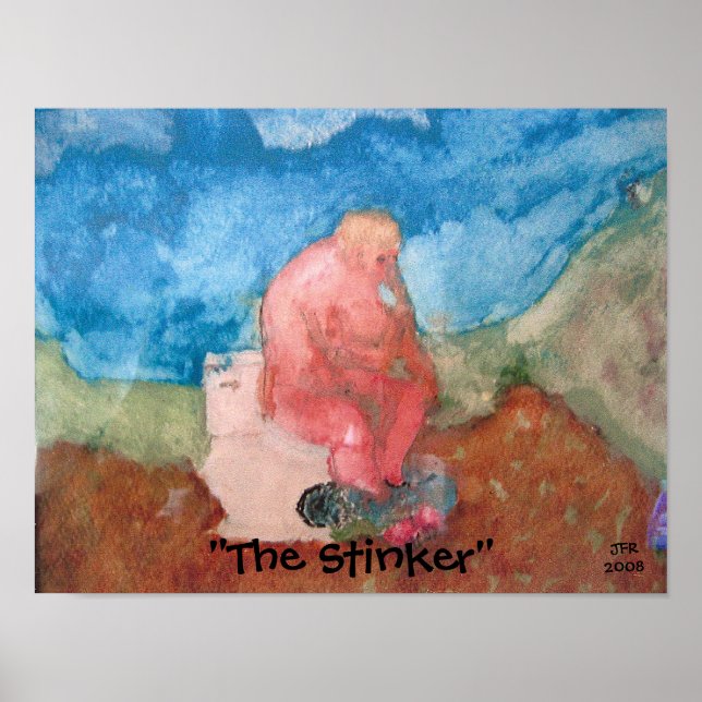 "The Stinker" by JFR-- Katiamaria Photos & Design Poster (Front)
