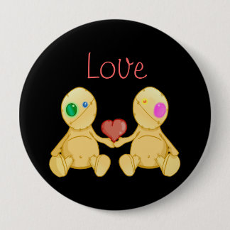 The Stitches Love Pinback Button