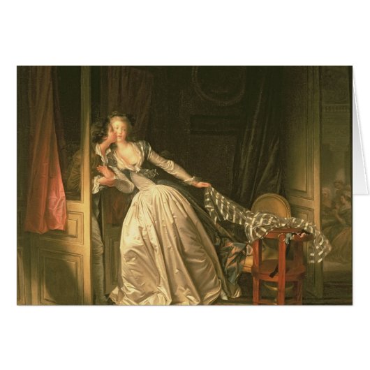 The Stolen Kiss, c.1788 Cards (Front Horizontal)