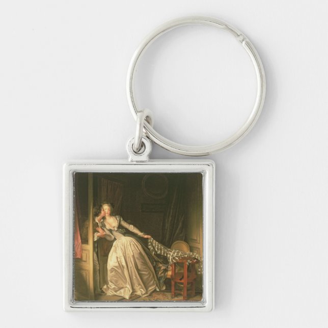 The Stolen Kiss, c.1788 Keychain (Front)