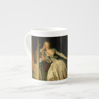 The Stolen Kiss Fragonard Bone China Mug
