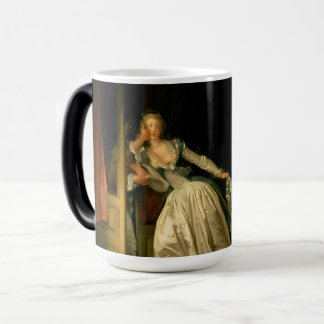 The Stolen Kiss Fragonard Color Morph Mug