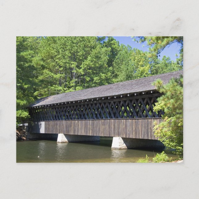 The Stone Mountain Covered Bridge at Stone Postcard (Front)