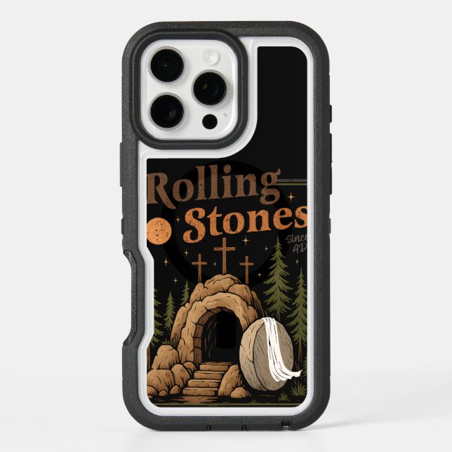 The Stone Was Rolled Away He Is Alive Easter Otterbox iPhone Case (Back)