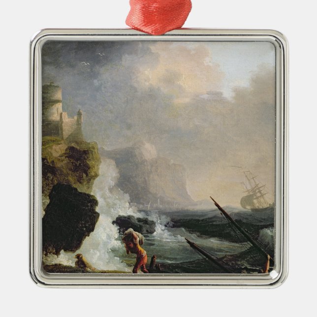 The Storm Metal Ornament (Front)