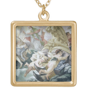 The Storm Miraculously Calmed on Contact with the Gold Plated Necklace